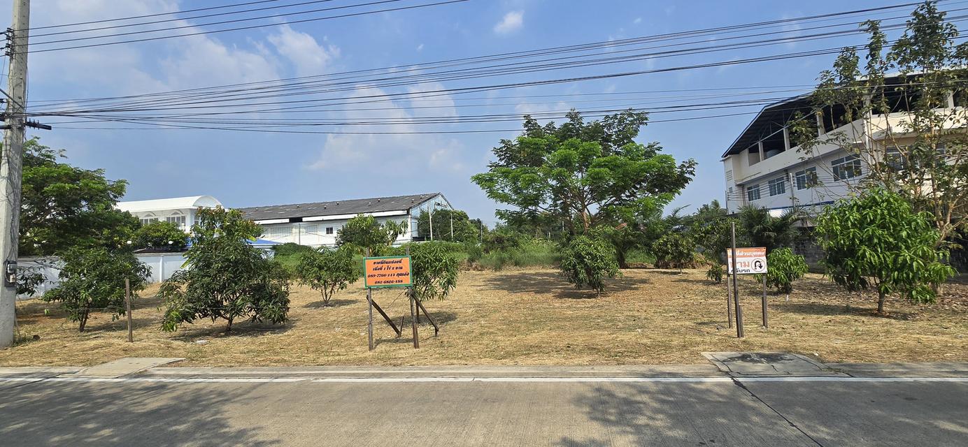 ที่ดินแปลงสวย เนื้อที่ 1 ไร่ 2 งาน ใกล้ถนนพุทธสาคร 2