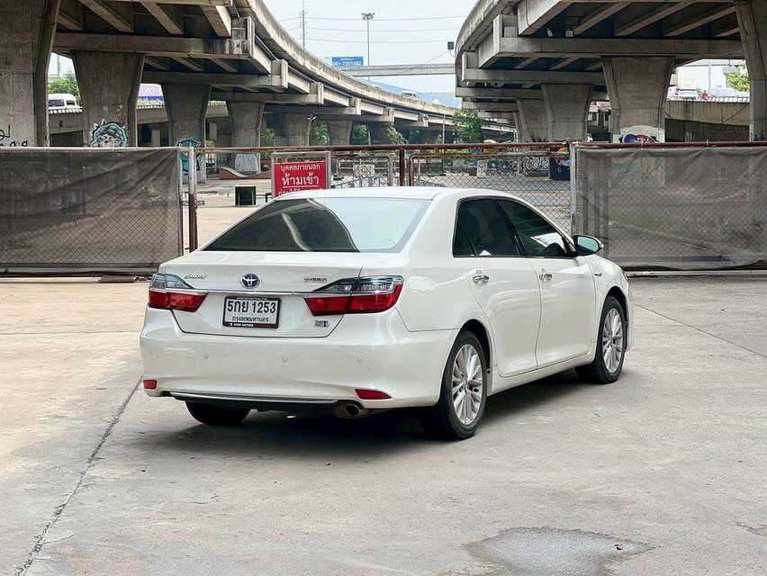 ขายรถ Toyota Camry 2.5 Hybrid ปี 2016 สีขาว เกียร์ออโต้