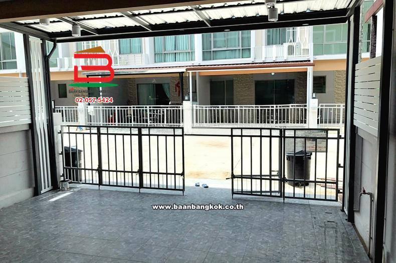 ทาวน์โฮม เนื้อที่ 19.7 ตรว. โครงการ เดอะเมทโทร พระราม9-กรุงเทพกรีฑา เนื้อที่ 19.7 ตรว ซอยราษฎร์พัฒนา 15 แยก 1 แขวงสะพานสูง เขตสะพานสูง กรุงเทพมหานคร 3