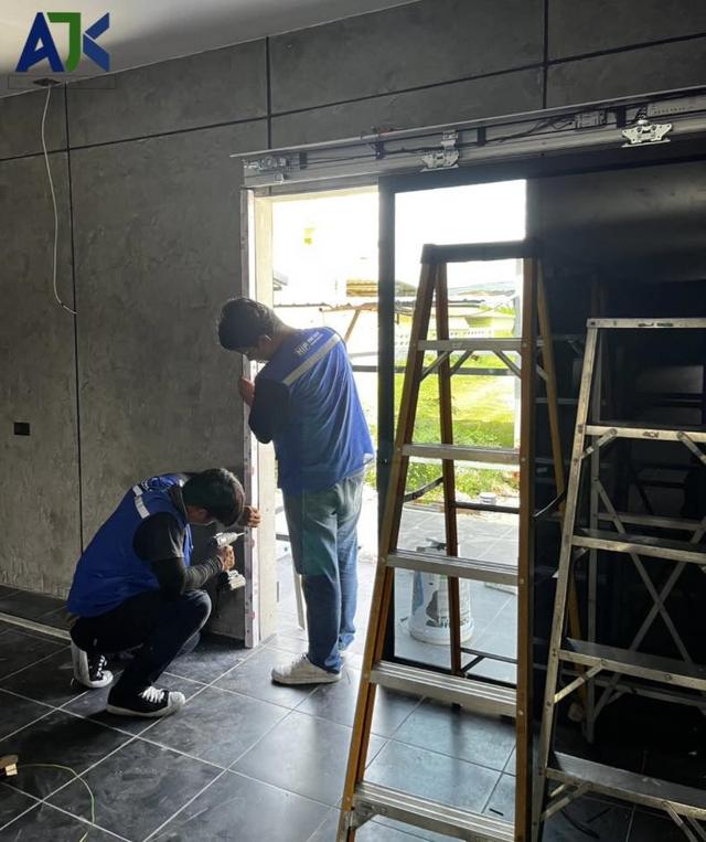 ประตูออโต้ชลบุรี พัทยา ประตูรีโมท มอเตอร์ประตู 099-3732032 ประตูไฟฟ้า ประตูเลื่อนออโต้ 7