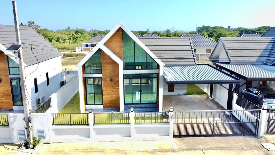 🏡ขายบ้านเดี่ยวชั้นเดียว สไตล์นอร์ดิก เงียบสงบ เดินทางสะดวก★★★ 1