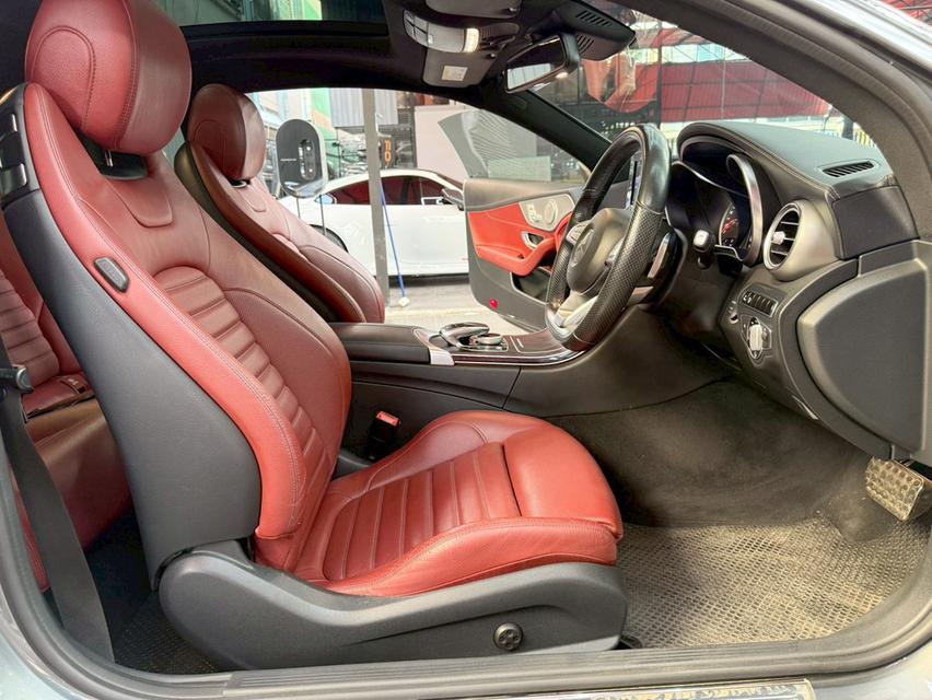 Benz C250 2.0 COUPE AMG ปี2017รถบ้าน ชุดแต่ง AMG  สวยหล่อ น่าใช้งาน รูปที่ 10