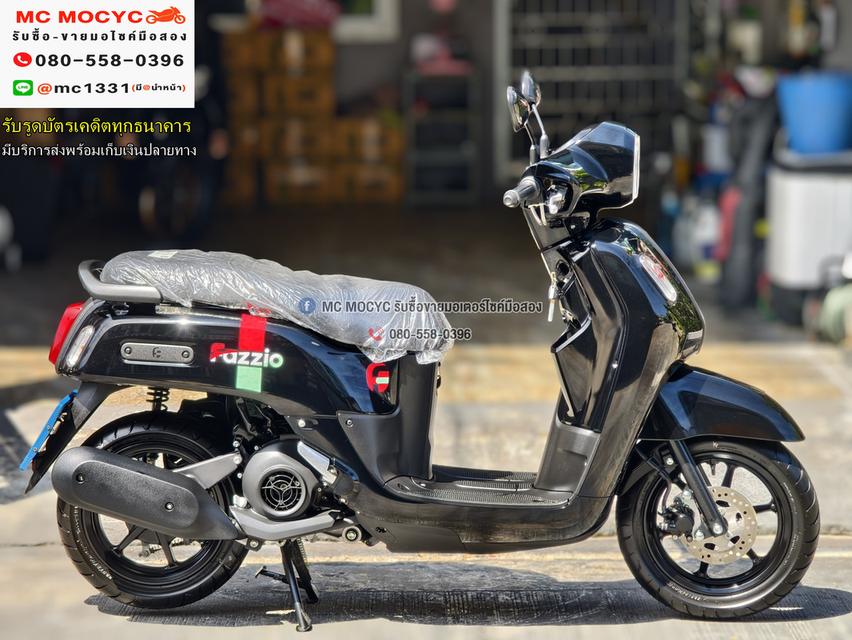 Fazzio 125 2025 วิ่ง100โล มีระบบYconnect กุญแจบุคเซอวิสครบ NO1217    4