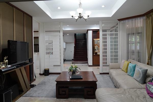 ขายบ้านเดี่ยว 2 ชั้น รวมเฟอร์นิเจอร์ หมู่บ้านราชพฤกษ์ วงแหวน-บางบอน 4 เงียบสงบ 5 ห้องนอน 4 ห้องนํ้า โทร 0865402132 5