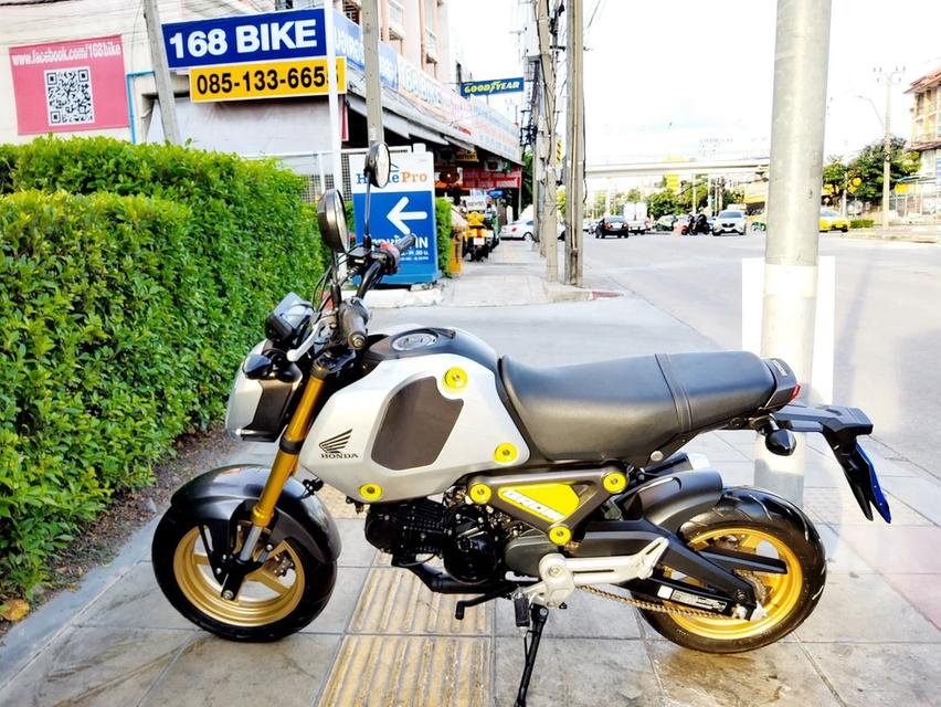 Honda Grom ABS G-sensor ตัวท็อป ปี2022 สภาพเกรดA 2596 km เอกสารพร้อมโอน 3