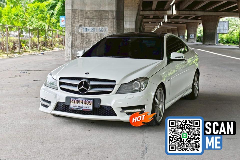 Mercedes-Benz C180 W204 Coupe AT ปี 2011