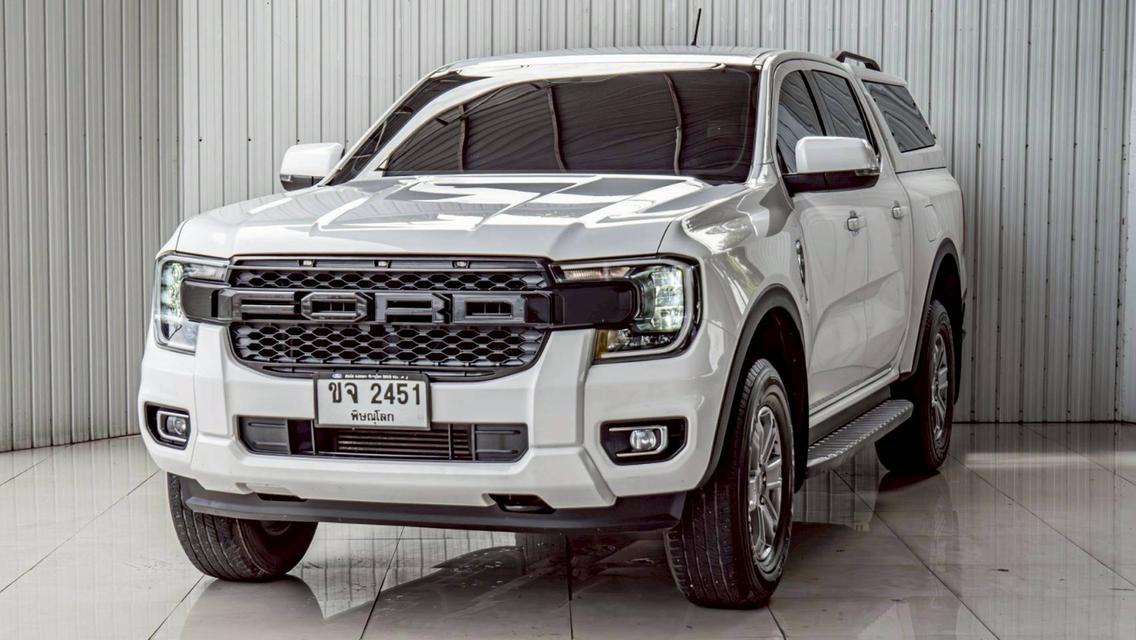 FORD RANGER 2.0 XLS ปี 2024 สีขาวโฉม HI-RIDER DOUBLE CAB