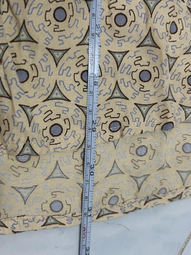 เสื้อเชิ้ตวินเทจ 90s L'attonnement AMBROZZIO - Baroque Medallion Shirt งานหายาก Made in France รูปที่ 9
