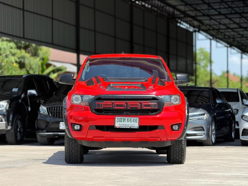 FORD RANGER, 2.2 XL+ โฉม HI-RIDER OPEN CAB สีแดง เกียร์ธรรมดา เครื่องดีเซล ปี2021จด2022🚀🚀ไมล์แท้ 91,378 km.✅️✅ รๅคๅ 378,000 บาท✅✅ ผ่อน 7,xxx บาท 72 รูปที่ 4