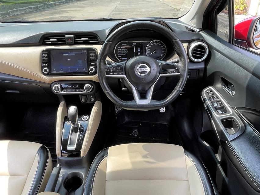 NISSAN ALMERA TURBO 1.0 VL ปี 2020 สภาพนางฟ้า รูปที่ 8