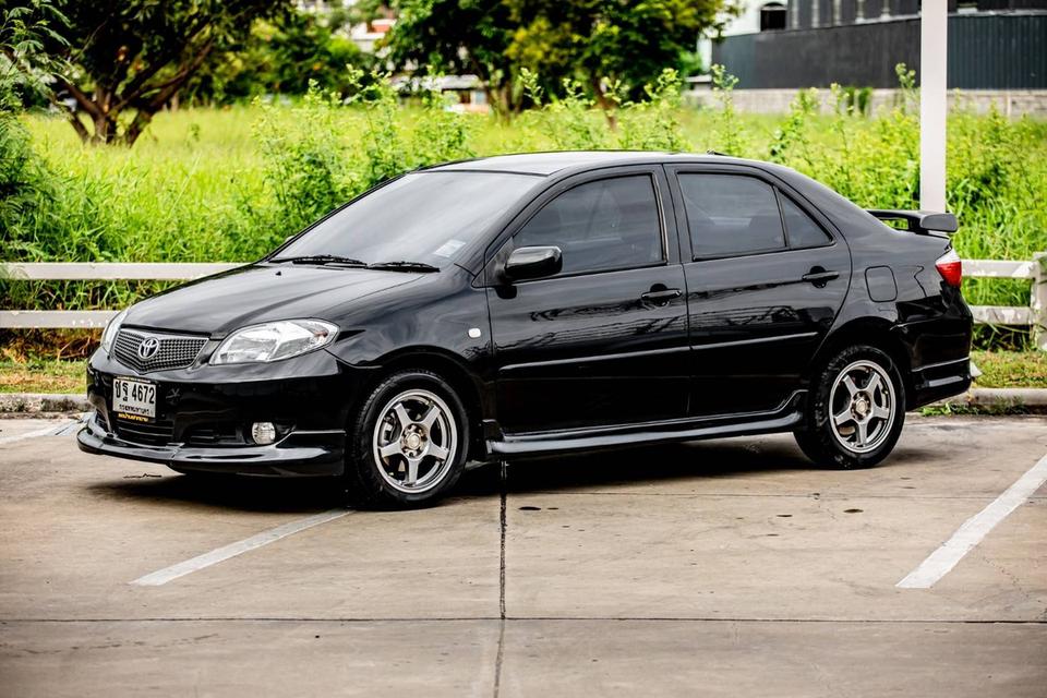 Toyota Vios ปี 1.5E ปี 2006 เกียร์ออโต้ สีดำ มือเดียวป้ายแดง 9