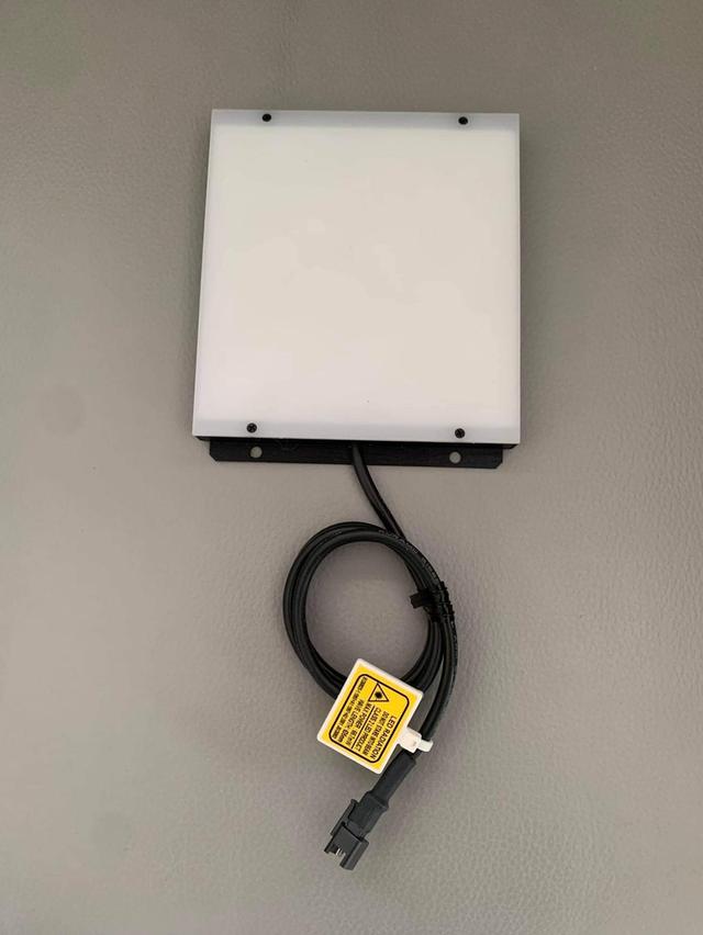 LED lighting Hayashi MADE IN JAPAND DC 12V 13W (Color Red) HDBP-92x92R