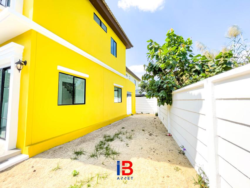 บ้านสวยสีสดใส...ใครเห็นก็ต้องหลงรัก! ขายหลังมุม พฤกษา 99 ราคาถูกที่สุดในโครงการ 9