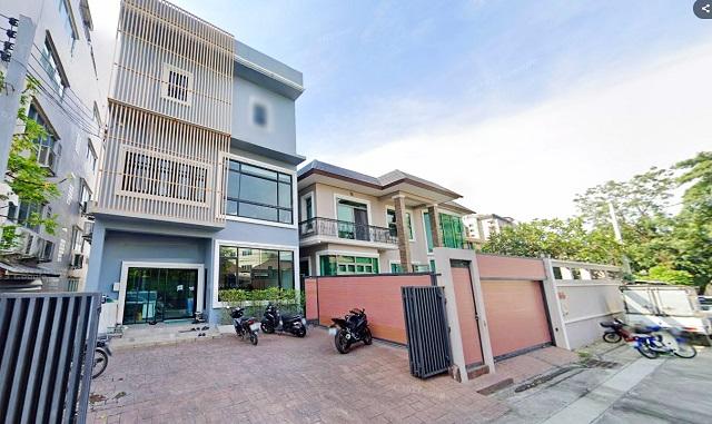 มีลิฟท์ในตัว BTS พระโขนง 900ม.ให้เช่าโฮมออฟฟิศ 3 ชั้น สุขุมวิท71 ปรีดีพนมยงค์ รร.นานาชาติเซนต์แอนดรูว์ 1.2 กม.3 ออฟฟิศ 2 1