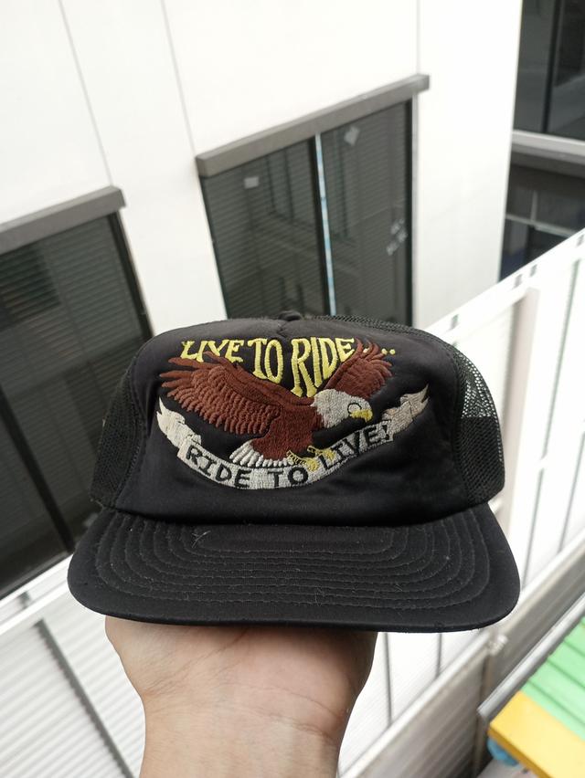 vintage hat live to ride 