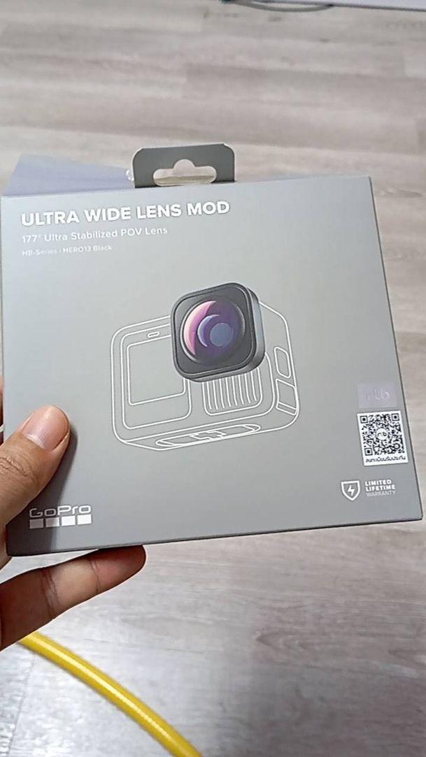 GoPro HB Series Lenses - Ultra Wide Lens Mod เลนส์เสริมสำหรับกล้อง HERO13 Black 1