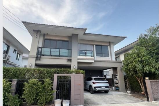 ให้เช่าบ้านเดี่ยว 2 ชั้น ย่านกิ่งแก้วโครงการภัสสร เพรสทีจ บางนา -สุวรรณภูมิ เฟอร์นิเจอร์ครบพร้อมอยู่ 1