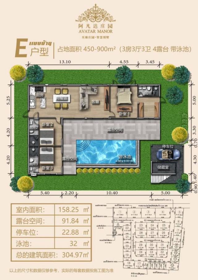 P-6 ขายบ้านเดี่ยวสุดหรู ในโครงการ Avatar Manor พื้นที่ อ.หัวหิน ราคาเริ่มต้นที่ 9.99 ล้านบาท 20