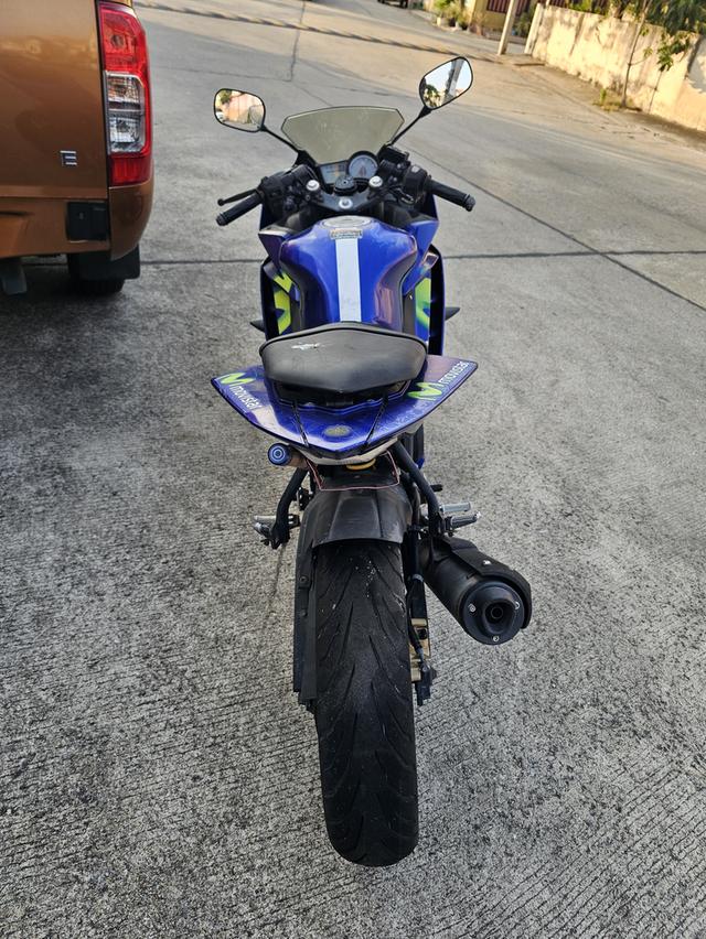 YAMAHA R15 150cc MT 2015 รถจอดนานสตาดไม่ติดเล่มชุดโอนครบภาษี66เดือน10ยังขาดไม่เกินยังต่อภาษีได้ รูปที่ 5
