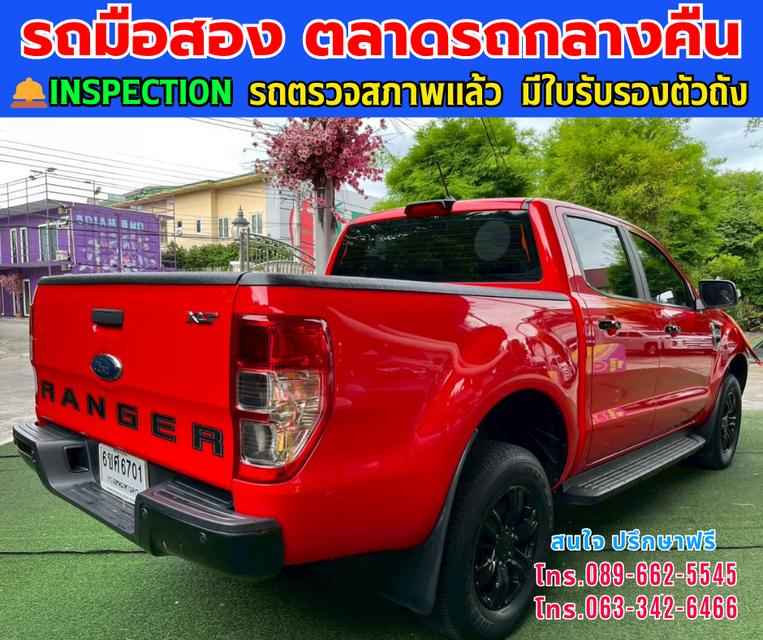 👑 ปี 2022 Ford RANGER 2.2 Double Cab XLT Hi-Rider ⭐ เกียร์ธรรมดา ยกสูงจากโรงงาน Hi-Rider 6