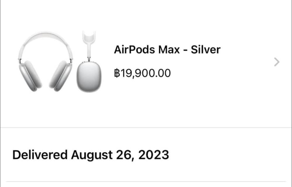 Airpods Max สีเทา มือ 2 3