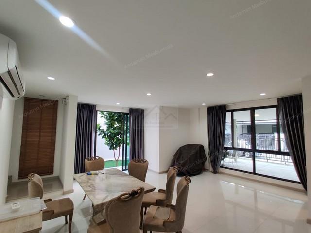 ให้เช่าบ้านเดี่ยว 3 ชั้นหลังริม 81 ตรว. โครงการ AQ ARBOR สวนหลวง ร.9 - พัฒนาการ พร้อมอยู่ 2