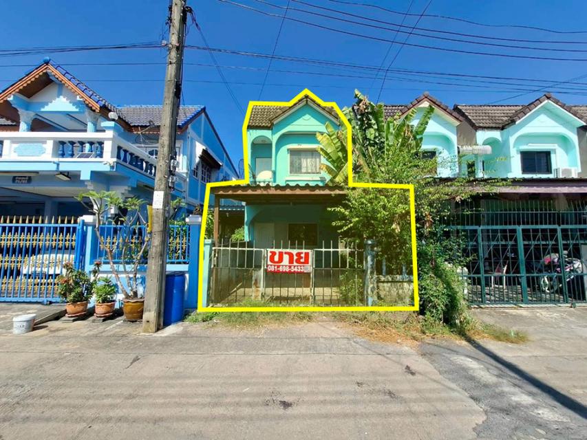 ขาย ทาวน์เฮาส์ หลังมุม บ้านเธียรทอง 2 คลอง 12 หนองจอก 20 ตรว. 2 ห้องนอน 2 ห้องน้ำ ต่อเติมครบครัว โรงจอดรถ ทำเลดี ใกล้ตลา 1