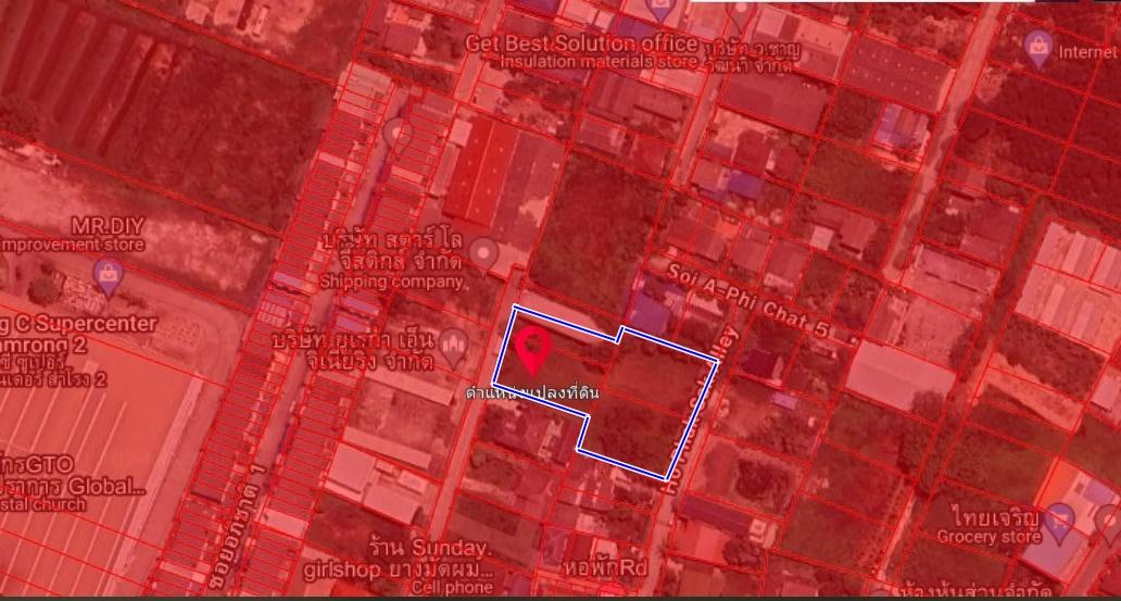 ขายที่ดิน ซอยสุขุมวิท115 (ตั้งอยู่ระหว่างซอยอภิชาติ3 และอภิชาติ 5) 2