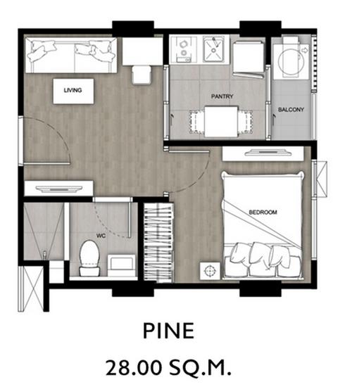 ขายคอนโด The Tree ดินแดง-ราชปรารภ เจ้าของขายเอง 14