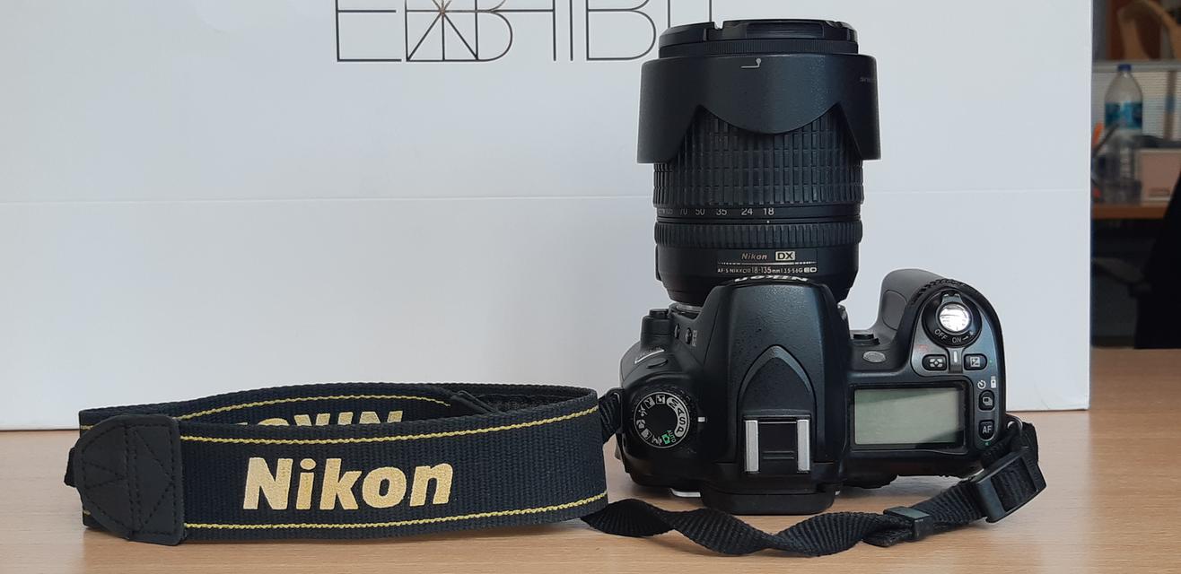 ขายกล้อง NIKON D80 มือสอง พร้อมเลนส์  AF-S 18-135 DX G ED 3