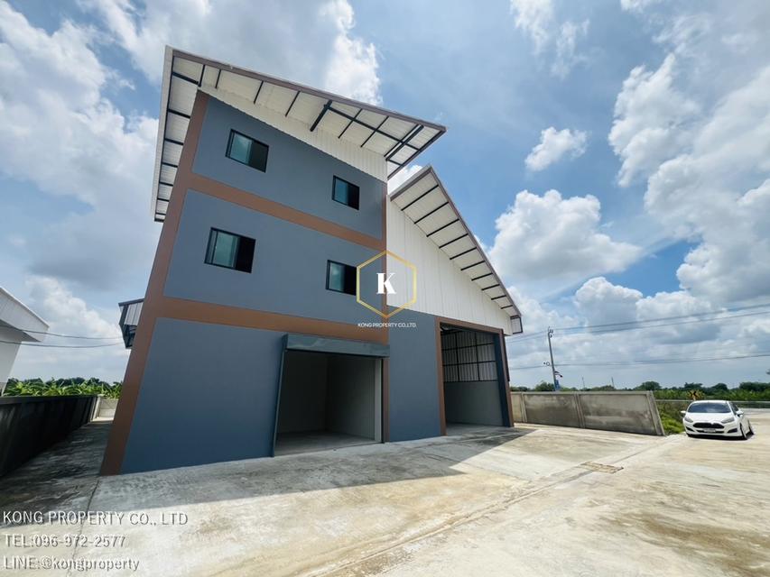 ให้เช่าโกดัง บางใหญ่ นนทบุรี พร้อมออฟฟิศ 3 ชั้น พื้นที่รวม 708 ตร.ม. 2