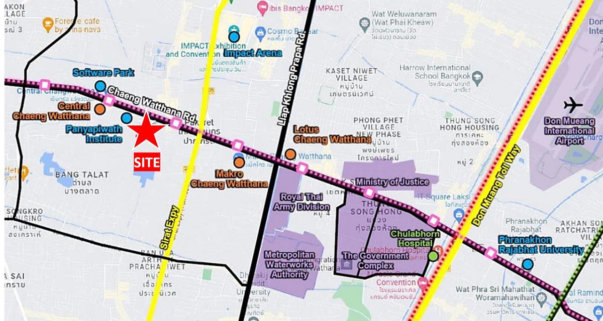 📣(เจ้าของขายเอง)ขายที่ดิน 2 ไร่ ติดถนนแจ้งวัฒนะ ใกล้เซนทรัล📣 2