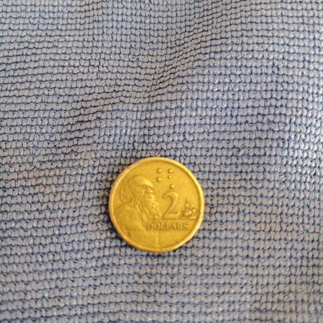 เหรียญ 2 dollars Australia 1988 2