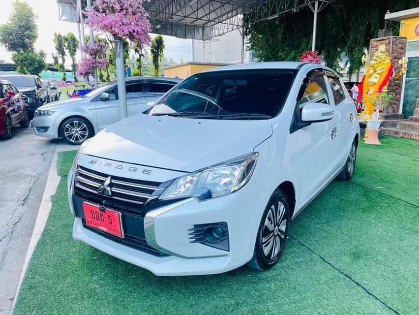 #MITSU MIRAGE รุ่น ACTIVE  เครื่อง1.2cc. เกียร์AUTO ปี 2024 #รถมือเดียวป้ายเเดงไมล์แท้100%คะ  3