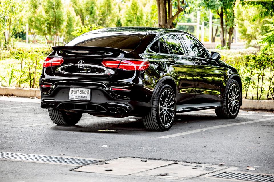 Benz GLC250 4MATIC Coupe AMG Dynamic 4WD SUV ปี 2018 สีดำ มือเดียวป้ายแดง