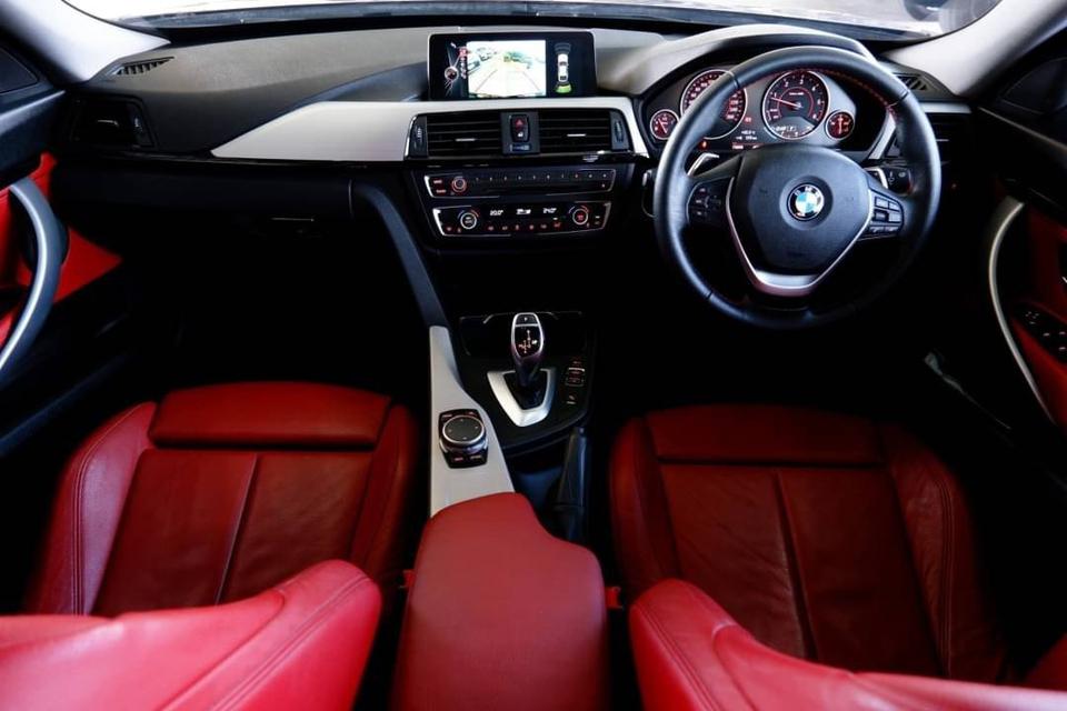 BMW 320d GT Sport (ดำเบาะแดง) ปี 2016  4