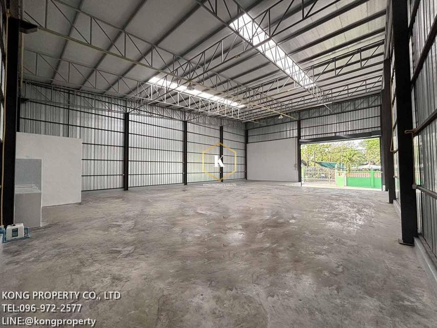 ให้เช่าโกดัง เลียบคลองประปา บ้านใหม่ อำเภอเมือง ปทุมธานี พื้นที่ 360 ตร.ม. 6
