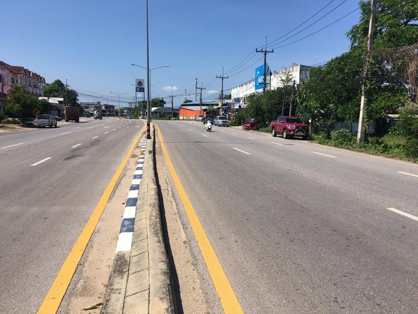 ขายที่ดินโซนเจริญ 52 ไร่ (ผังเมืองพื้นที่สีส้ม) หน้าที่ดินติดถนน 4 เลน 2 ด้าน เหมาะสำหรับทำโครงการบ้านจัดสรรมากๆ