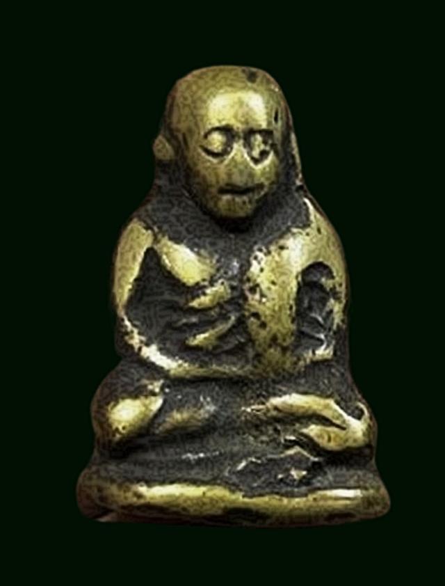 พระหลวงพ่อเงินเก่าเนื้อโลหะ