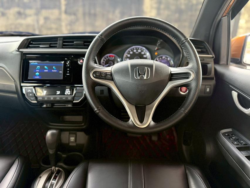 ปี 2018 HONDA BRV, 1.5 SV โฉม ปี16-22สีน้ำตาล Premium Amber Metallic(เฉพาะรุ่น 7 ที่นั่ง) เครื่องยนต์เบนซิน 18