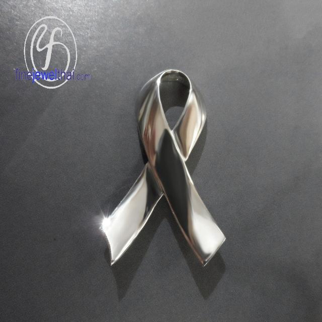 Finejewelthai เข็มกลัดไว้อาลัย เข็มกลัดโบว์ติดเสื้อ 2