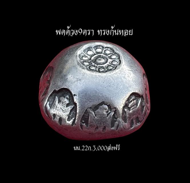 พดด้วง9ตรา พดด้วงโบราณ เงินพดด้วง หนัก22กรัม