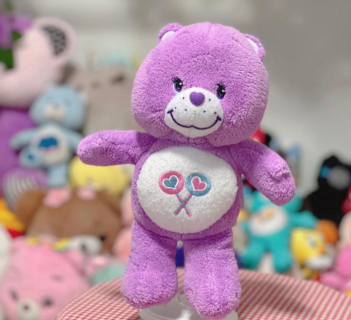 ตุ๊กตา Care Bears สีม่วง มือ 2 1