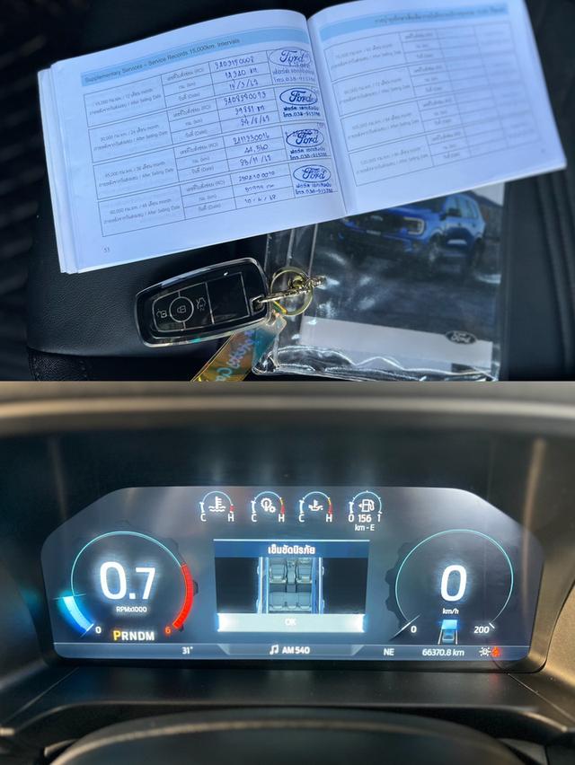 ปี 2024 FORD EVEREST, 2.0 BI-TURBO TITANIUM  PLUS 10