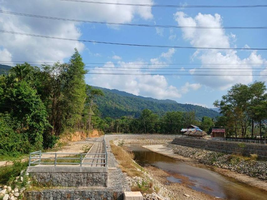 ขาย ที่ดิน เพชรเกษม ระนอง 43 ไร่ วิวเขา ติดน้ำ ติดถนนเพชรเกษม เมืองระนอง 5