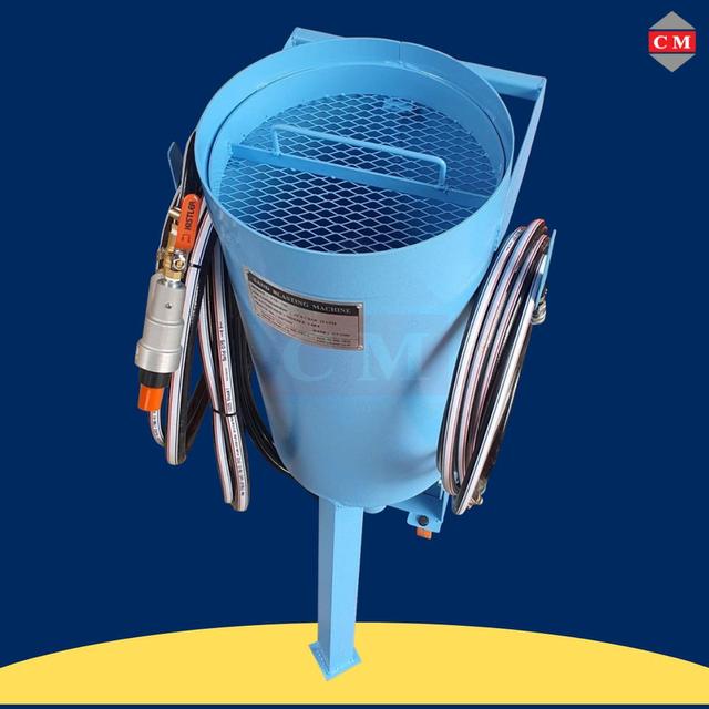 ถังพ่นทรายกลางแจ้ง ระบบ Suction 