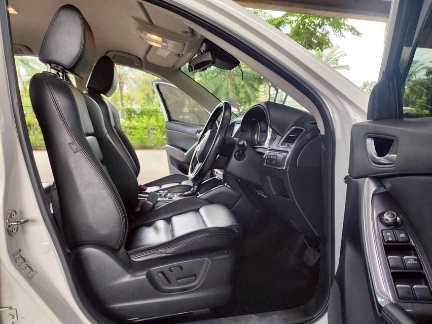 ขายรถ mazda CX-5 รุ่น 2.2XDL ปี 2017 สีขาว เกียร์ออโต้ 9