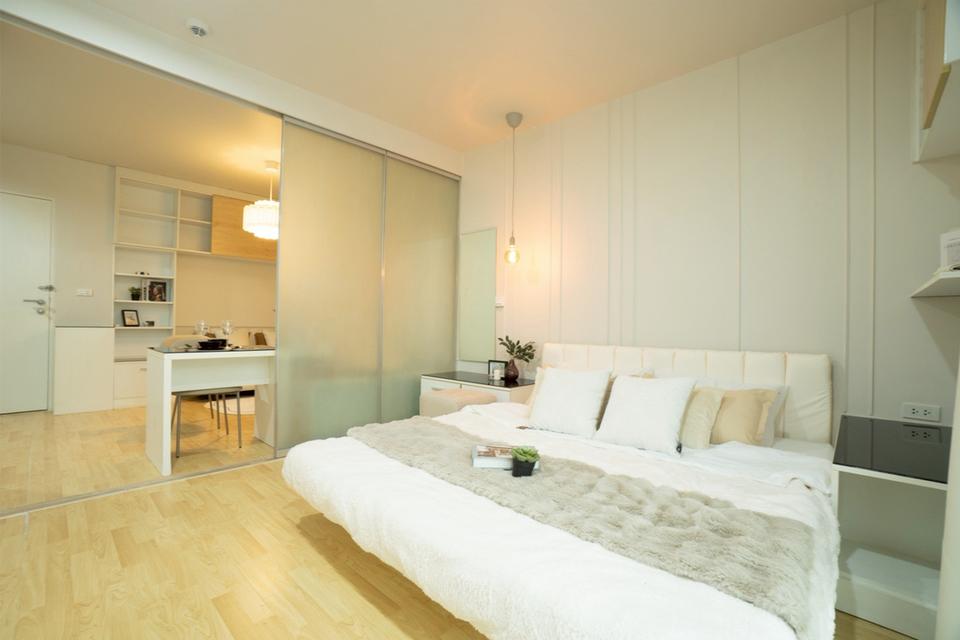 Condo The Iris Rama 9-Srinakarin 41 ตารางเมตร 1นอน ชั้น1 ตึกF มีสวนส่วนตัว ตกแต่งครบตามรูป 5