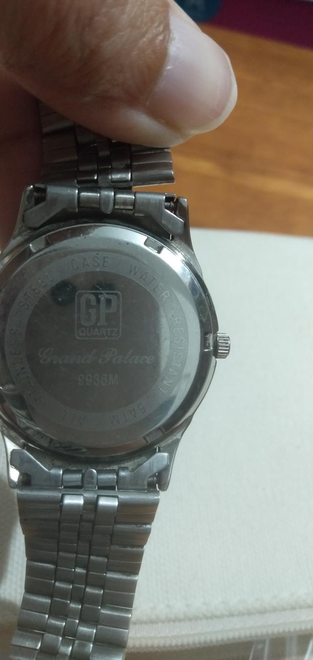 นาฬิกา Olym pianus classic automatic 990-14AM มือสองโลหะสีเงิน 2