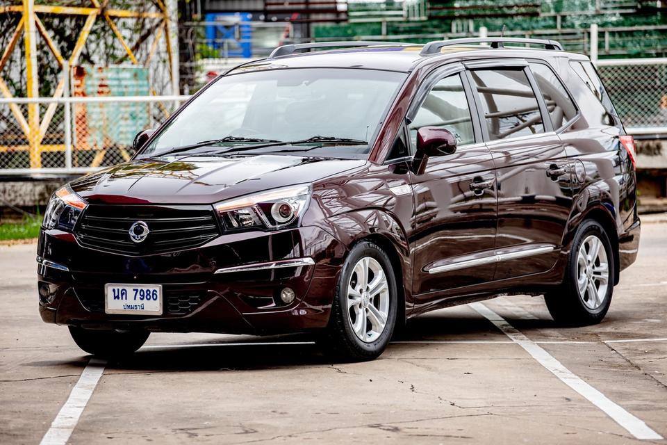 SSANGYONG STAVIC 2.0D เครื่องยนต์ดีเซล ปี 2015 สีแดง สวยหายาก 3